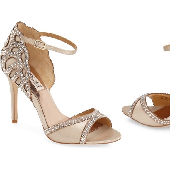 Badgley Mischka Collection - Roxy Sandal/Heel size 10 - Picture 1 of 16
